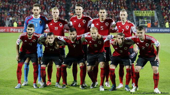 Fußball Fußballmannschaft Albanien