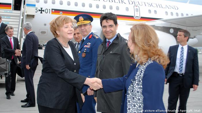 Angela Merkel in Istanbul