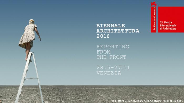 Plakat der Architekturbiennale Venedig 2016 ohne Rand 