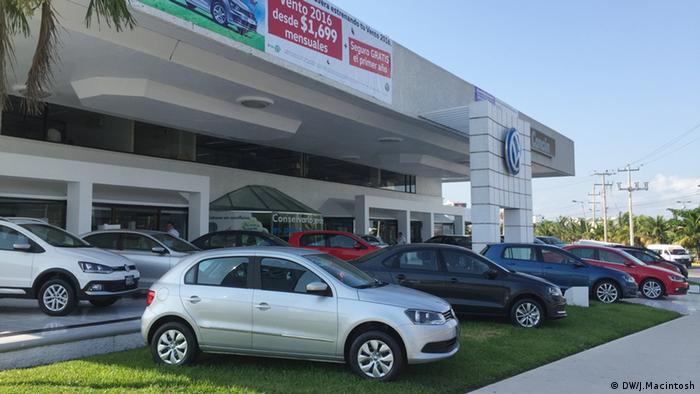 German car dealership in Cancun, Mexico