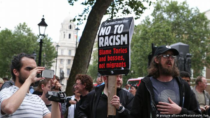 Demonstratë kundër racizmit në Londër