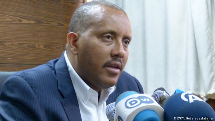 Ethiopia's government spokesperson Getachew Reda in Addis Abeba
