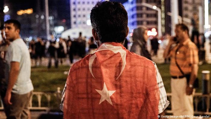 Türkei Erdogan Unterstützer in Istanbul 