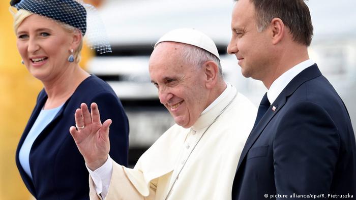Polen Weltjugendtag 2016 in Krakau Papst Franziskus