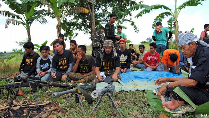 Philippinen Armee Moro islamische Befreiungsfront (AP)