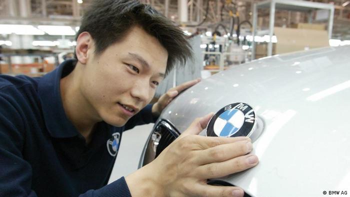 BMW Brilliance Jointventure China mit BMW Logo (BMW AG)