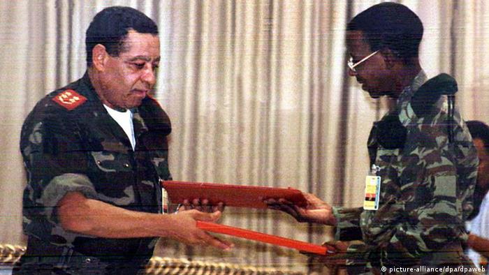 Angola Friedensvertrag 2002