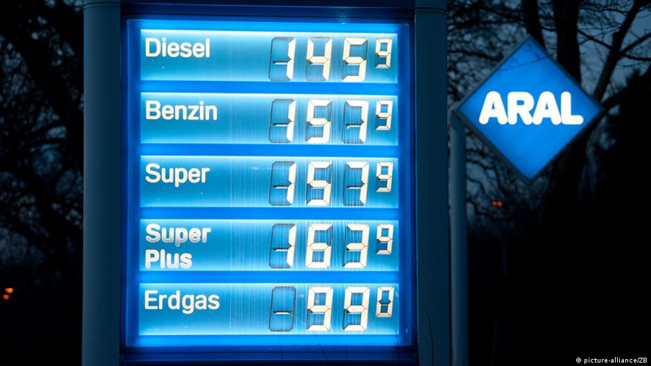 Benzinske pumpe u njemackoj