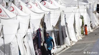 Η τουρκική Ερυθρά Ημισέληνος έχει πλούσια δράση στους προσφυγικούς καταυλισμούς της βόρειας Συρίας