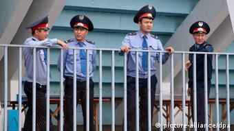 Казахстанские полицейские
