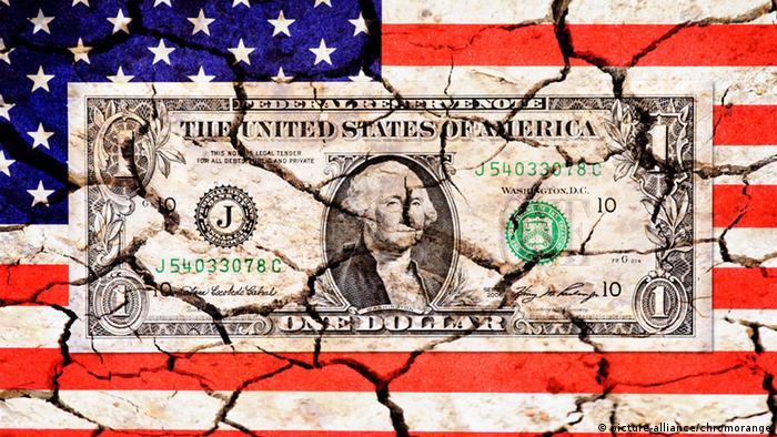 Symbolbild Staatsverschuldung der USA (picture-alliance/chromorange)