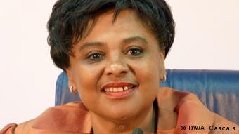 Angola Ministerin für Medien Carolina Cerqueira in Luanda (DW/A. Cascais)
