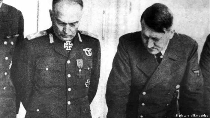 Ion Antonescu bei Adolf Hitler (picture-alliance/dpa)