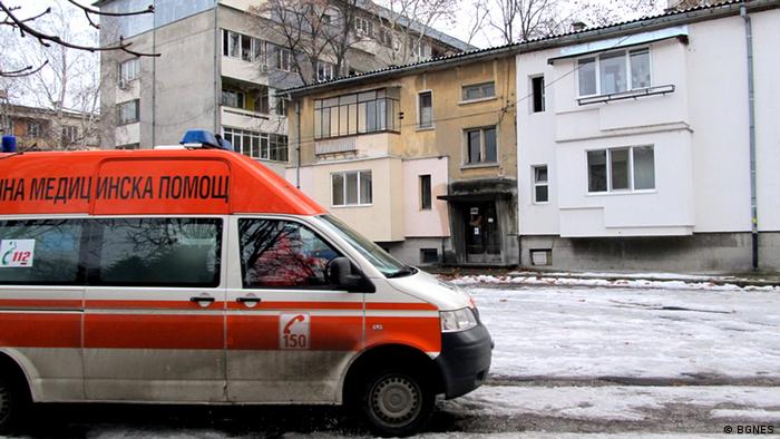 Krankenwagen in Sofia Bulgarien (BGNES)