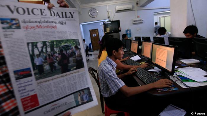 Birma erlaubt erstmals seit Jahrzehnten private Tageszeitungen
