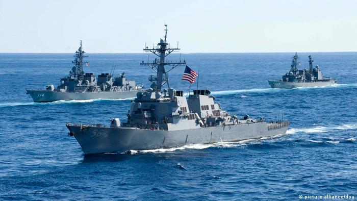 USA Zerstörer USS John McCain (picture-alliance/dpa)