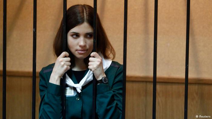 Nadeschda Tolokonnikowa 26.04.2013 (Reuters)
