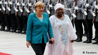 Angela Merkel Dlamini Zuma (Reuters)