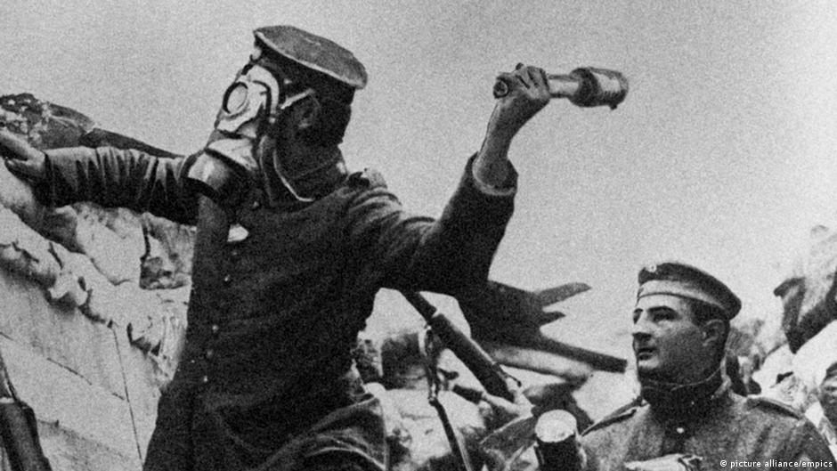Alemaes Foram Primeiros A Usar Gas Como Arma De Guerra Primeira