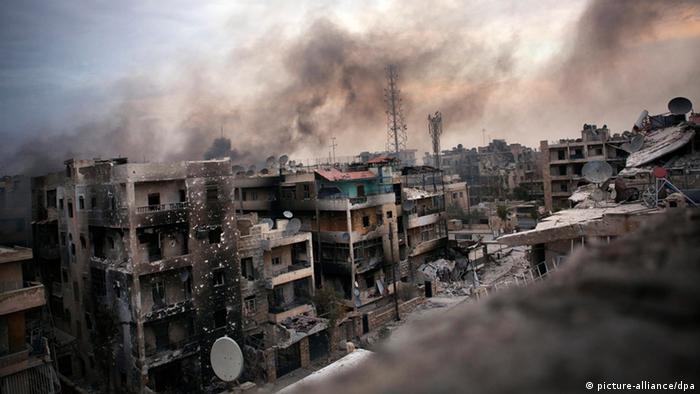 Krieg in Syrien Aleppo ARCHIVBILD 2012 (picture-alliance/dpa)