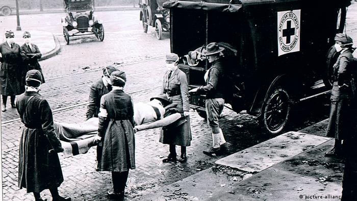 САЩ 1918 година: жертви на испанския грип