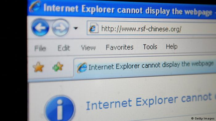 Symbolbild China Internetzensur Zensur Internet (Getty Images)