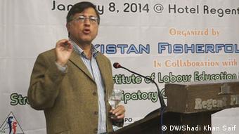 Dr. Pervez Hoodbhoy (DW/Shadi Khan Saif)
