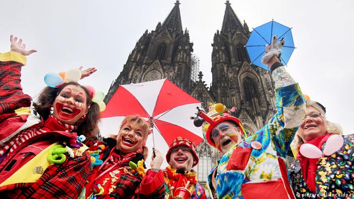 A rota da folia: o tradicional carnaval ao longo do rio Reno na Alemanha