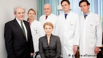 Юлия Тимошенко и врачи Charite, 2014 год