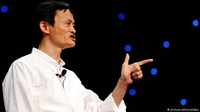 Jack Ma GrÃ¼nder von Alibaba (picture-alliance/dpa)