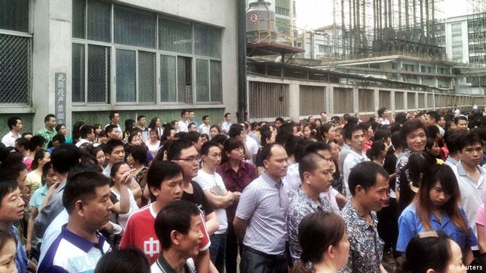 中国劳工权益观察：中国工人罢工意识加强 罢工数量激增