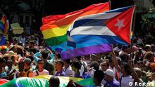 Kuba Demonstration gegen Homophobie 10.5.2014