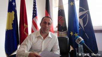 Ramush Haradinaj Politiker Kosovo (DW/B. Shehu)