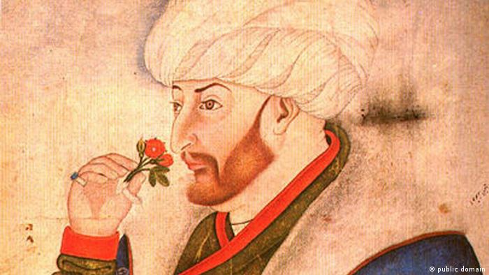Sultan Mehmet II. (der Eroberer), Darstellung aus den Sarayı-Albums - - Foto: Bilkent University / Sinan Bey
(public Domain)