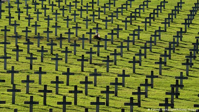 1. Weltkrieg Vieil Armand Hartmannsweilerkopf Soldatenfriedhof (Patrick Hertzog/AFP/Getty Images)
