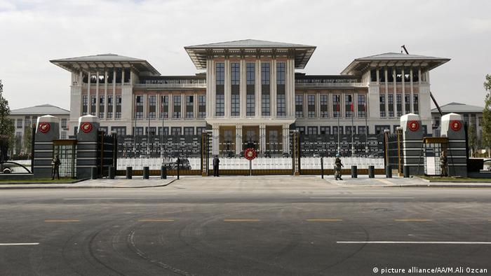 Der neue Präsidentenpalast in Ankara (picture alliance/AA/M.Ali Ozcan)