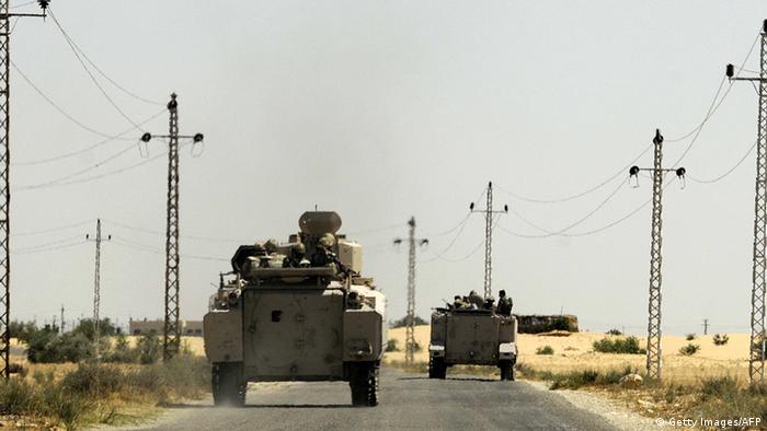 Sina Yarımadasındaki askeri araçlar