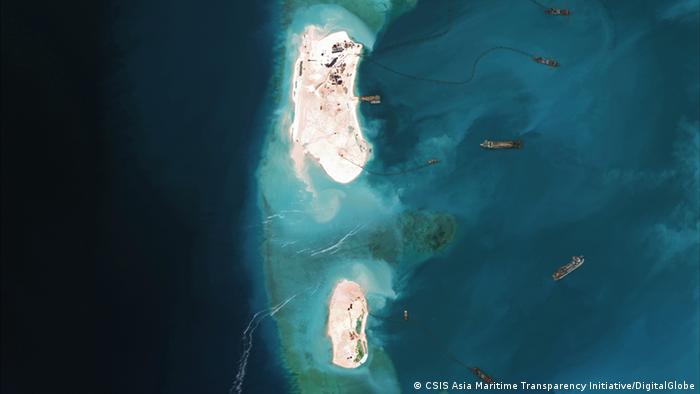 China Expansionspolitik in Südchinesischem Meer