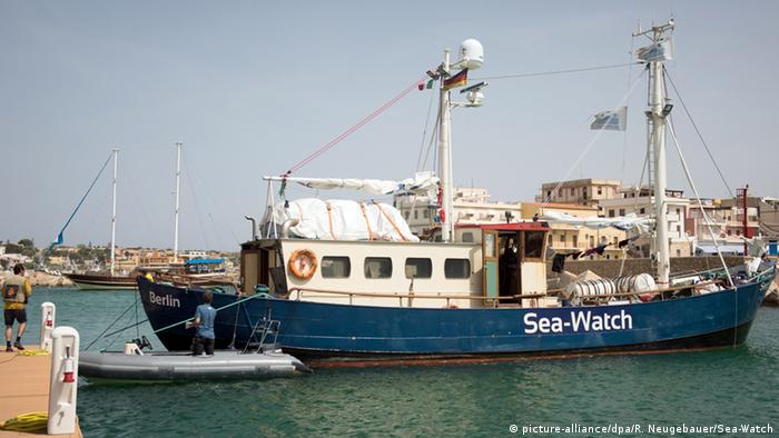 German Ngo Libyan Coast Guard Boat Attacks Migrant Raft