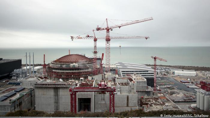 Frankreich Kernkraftwerk Flamanville Baustelle (Getty Images/AFP/C. Triballeau)