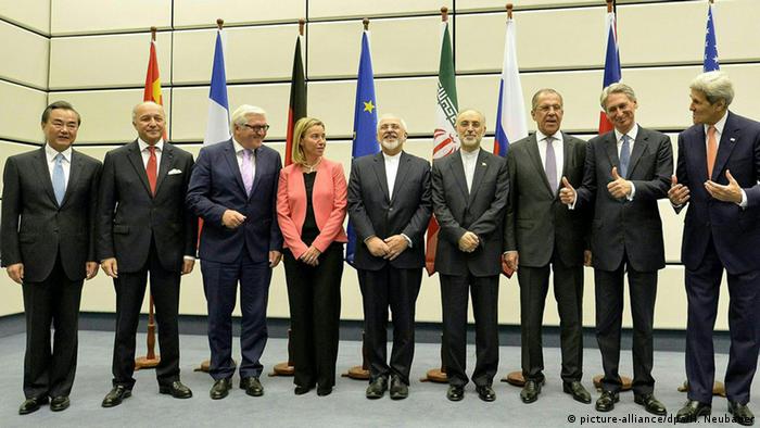 BM Güvenlik Konseyi daimi üyesi beş ülke, Almanya, AB ve İran arasındaki nükleer anlaşma görüşmelerinde 14 Temmuz 2015'te uzlaşmaya varılmıştı.