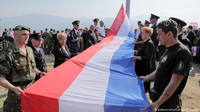 Kroatien Erinnerung an Operation Sturm (picture-alliance/dpa/D. Kasap)