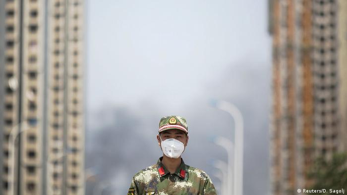 China Explosion in Hafenstadt Tianjin (Reuters/D. Sagolj)