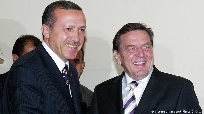 Symbolbild - Gerhard Schröder und Tayyip Erdogan