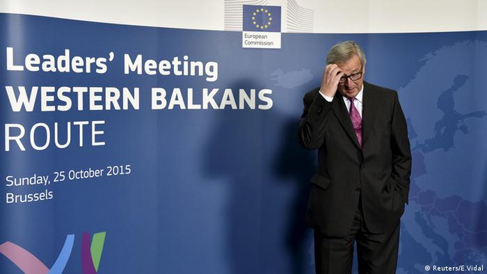 Brüssel Belgien Flüchtlingsgipfel Flüchtlingskrise Jean-Claude Juncker (Reuters/E.Vidal)
