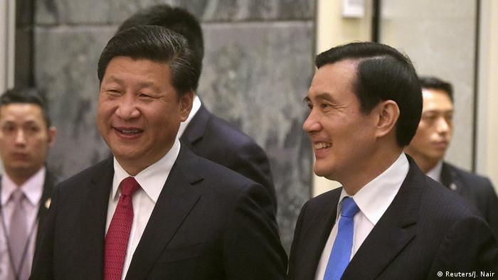 Taiwan Singapur Treffen Ma Ying-jeou und Xi Jinping (Reuters/J. Nair)