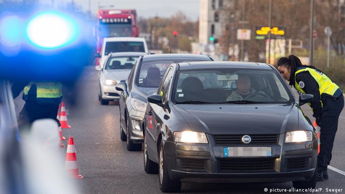 Inspection of transport in Paris after the terrorist attacks 