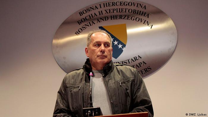 Bosnien und Herzegowina Sicherheitsminister Dragan Mektić (DW/Z. Ljubas)