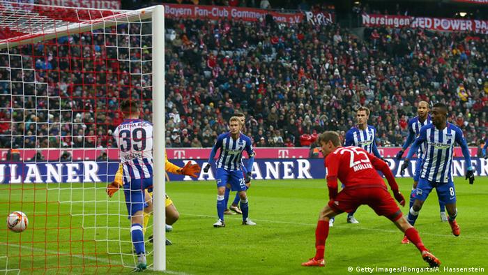 Bayern Auch Fur Hertha Zu Stark Fussball Dw 28 11 2015