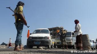 Jemen Aden Konvoi Kontrolle Checkpoint (Reuters/N.Awad)